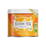 ✅ En Kusmi Tea, es una revolución permanente: todas las frutas están permitidas y todas las personas también. Nuestra misión es llevar lo mejor del té al mayor número de personas posible. Un té ecológico, elaborado en Normandía, accesible, goloso y optimista sin aspavientos ni modales. Beber té Kusmi es abrazar este ideal de libertad