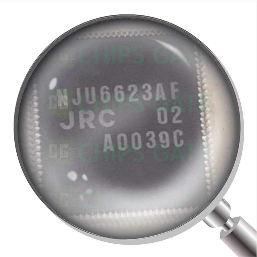 NJU6623AF 1Pcs NJU6623AF Encapsulation:Qfp,15-Character 1-Line Dot Matrix LCD