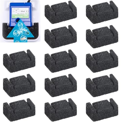 14 filtri per fontana per gatti, filtri di ricambio in schiuma per fontane per animali domestici, filtro a carbone attivo, compatibile con dispenser di acqua potabile per animali domestici (14 pezzi)