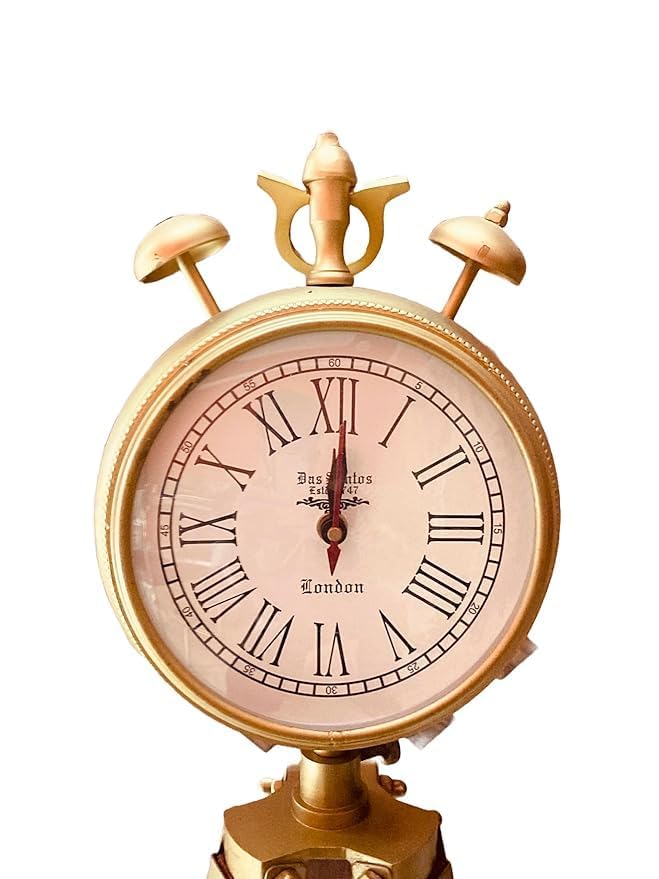 Quality Watch with Wooden Tripod of Height of 47" inch for Floor of Living Room, Office, Floor Watch, Stand etc 1
