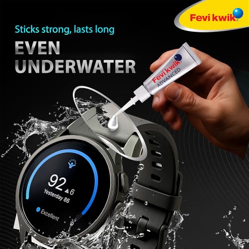 Image of Fevikwik Advanced 3 GM (Pack of 3) | Instant glue for repair | Water-proof glue| Shock proof | Long lasting bonds