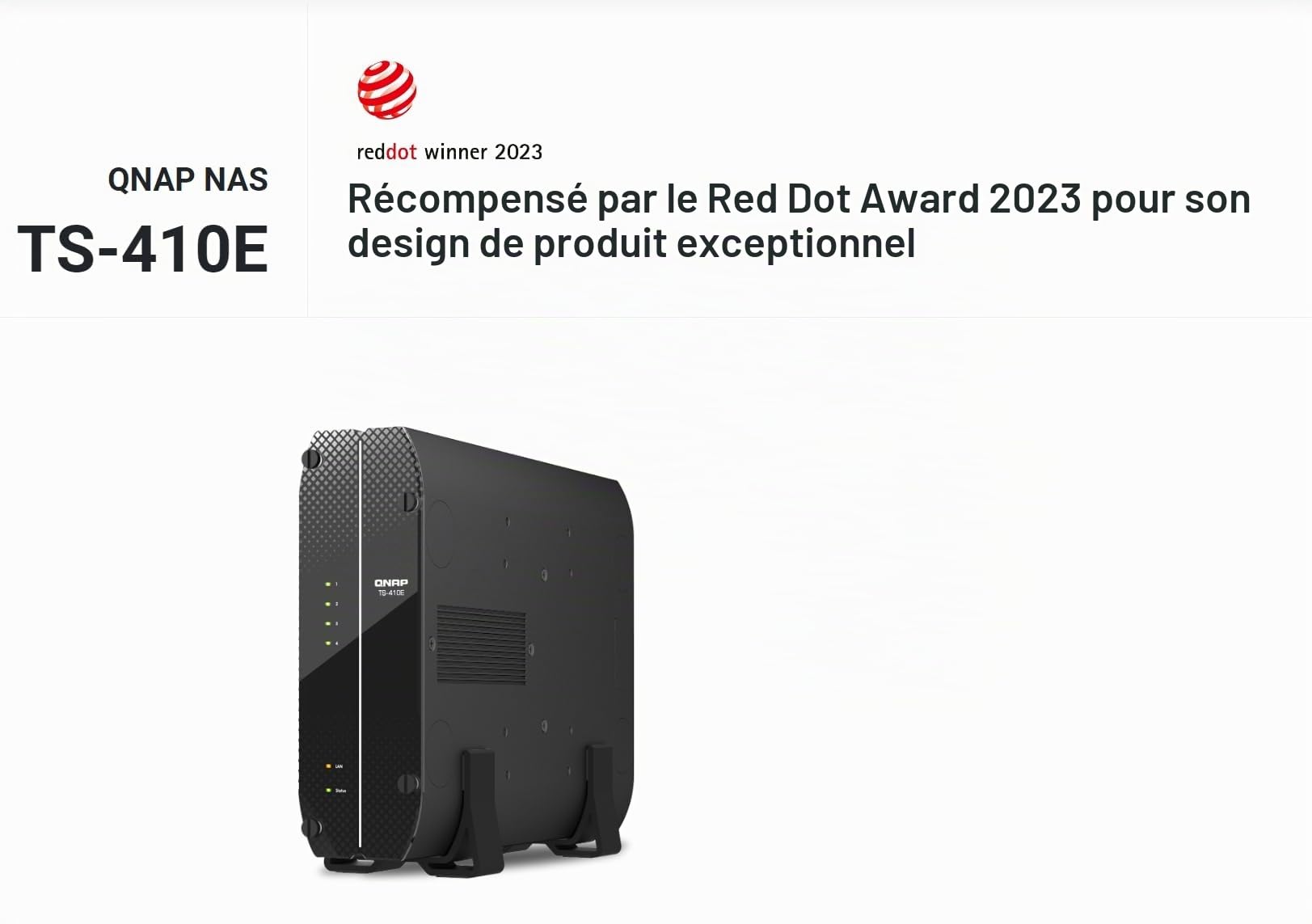 Qnap TS-410E-8g NaS-Server 4-Bay Intel Celeron J6412 8 Gb Ram 2.5gbe (tS-410E-8g)