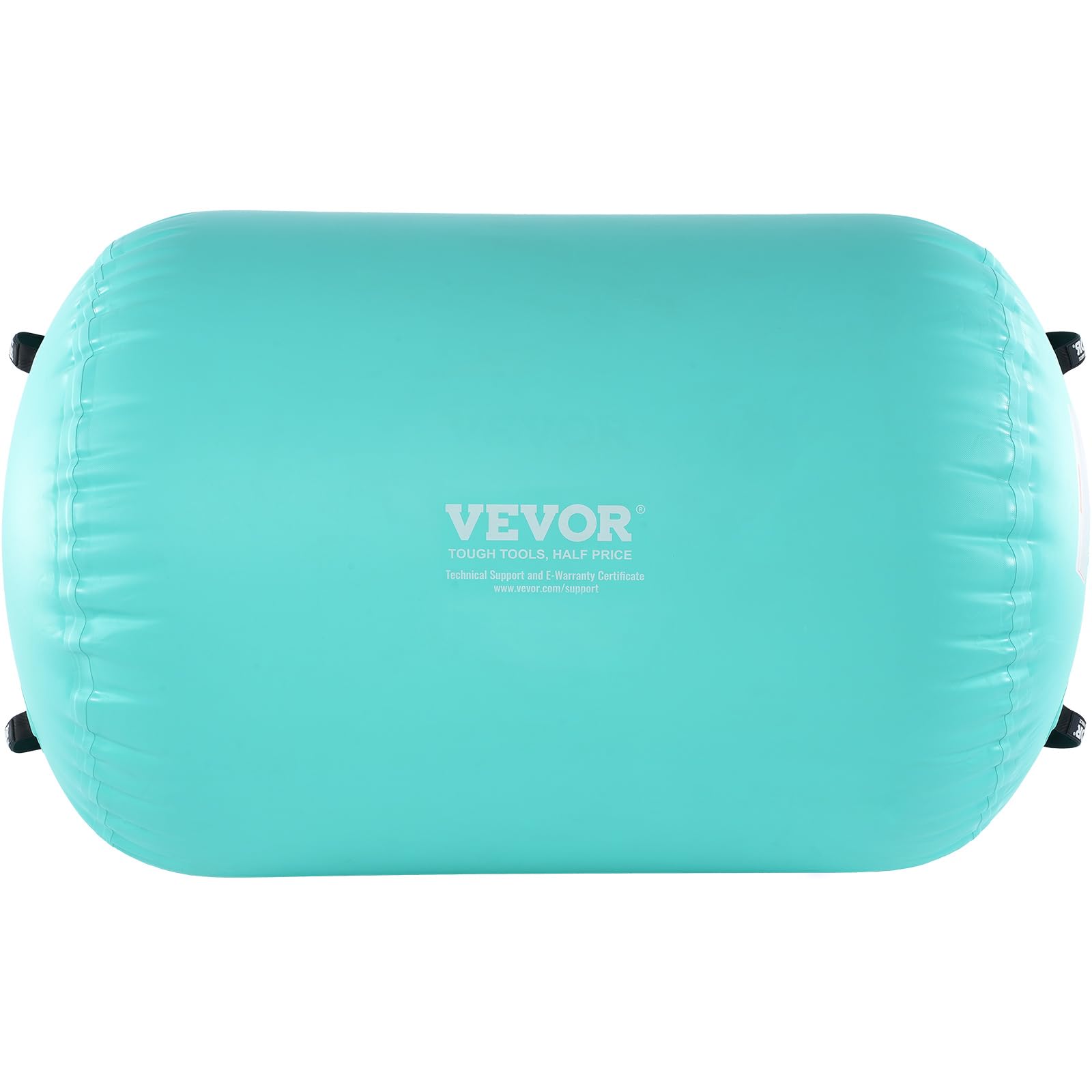 VEVOR Tappetino ad Aria, Rullo ad Aria Gonfiabile Rotondo, Canna d'Aria con Pompa Elettrica, Allenatore di piegamenti All'Indietro per Uso Domestico/Palestra/Yoga/Cheerleader/Parco/Acqua