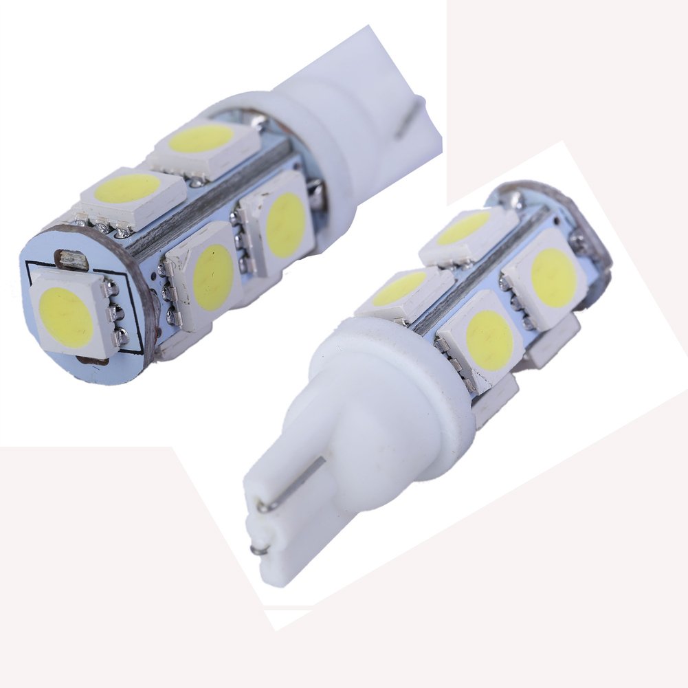 Lampadine LED T10 Ambra Per Auto - 10 Pezzi, 12V, Per Luci Targa, Retromarcia, Cortesia E Cupola - Foto 10