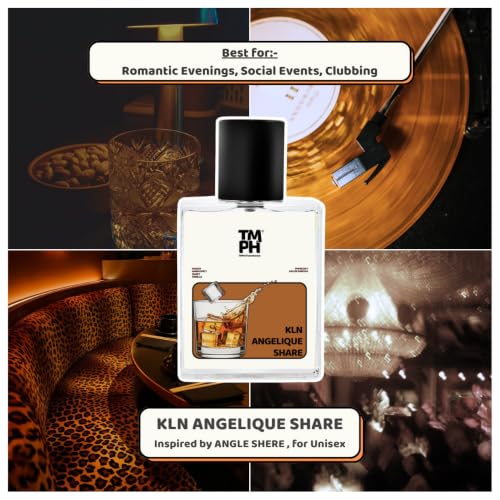 Image of TMPerfumehouseKLN ANGELIQUE SHARE EDP for Men & Women | Gourmand, Boozy & Long Lasting Perfume Spray | Woody, Warmspicy & Sweet Fragrance | Luxury Gift for Him & Her | TMPH | 50ml