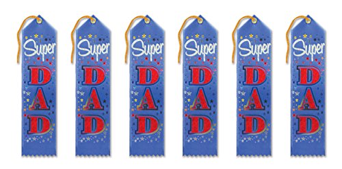 Super Dad Award Rubans Beistle Ar219b pour exprimer votre amour filial - 2