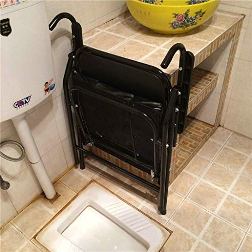 Silla de asiento plegable para devolver la autonomía y dignidad a los mayores 4