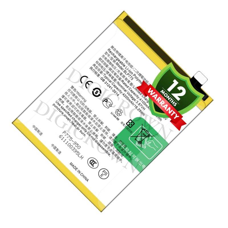 Image of Original BLP775 Battery Compatible for Realme X3 | X3 SuperZoom | X50 5G - (4200mAh) - 1 Year Warranty DF7