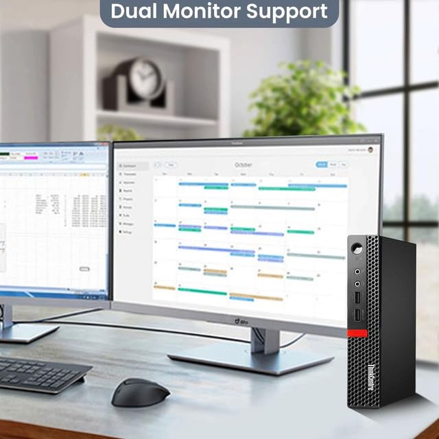 Amazon.com: Lenovo ThinkCentre M710 Tiny Desktop PC — Intel Core
