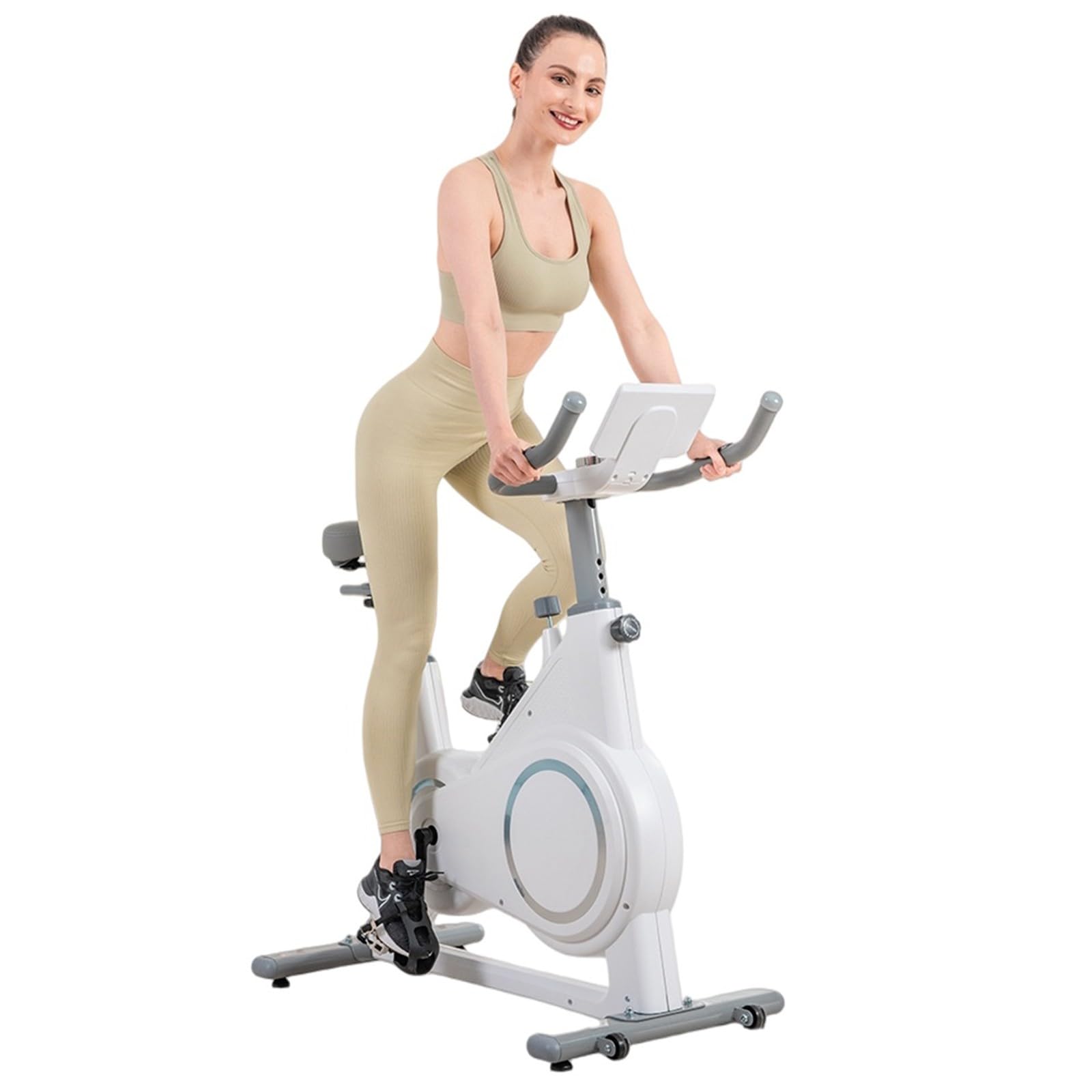 Sprzęt do ćwiczeń na rowerze fitness maszyna do treningu cardio, rowery treningowe, sprzęt gimnastyczny do domu, sprzęt do treningu w domu, pojemność 120 kg i wygodna poduszka do siedzenia