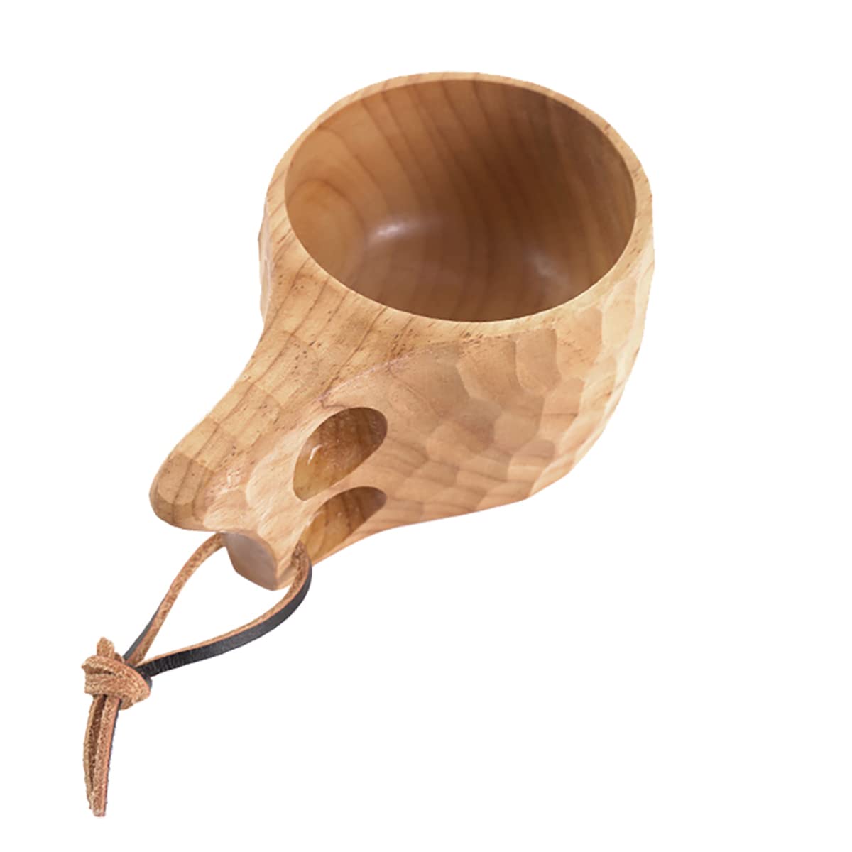 SAL Tasse à Thé En Bois Mug En Bois Avec Poignée Pour Boire Du Vin, Du Lait Ou Du Café 200ML