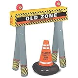 Amscan Old Zone Barricade Kit Party Decoration, One Size, Multicolor