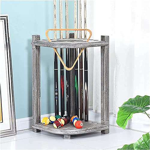 Porte-queue de billard au sol stable pour organiser 10 bâtons de piscine