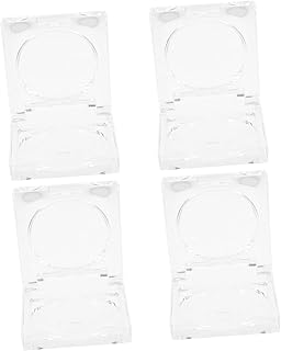 4 unids Caja de rubor cuadrada vacía Highligh...