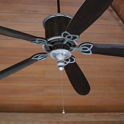 Ceiling Fan String Pull Chain Extension Kindpma 192 " 16 Feet Long Metal Bead Light Pulls Nickel Chain Connectors Ceiling Fan Extension Chains With 20 Pcs Connectors For Ceiling Fan Light Chain Silver #TOP1