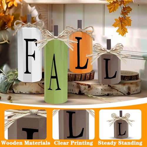 TURNMEON-Fall-Decor-4-Pack-Fall-Wood-Table-Signs-Fall-Decorations-for-Home-Thanksgiving-Autumn-Harvest-Farmhouse-Kitchen-Home-Decor-Tabletop-Blocks-Sign-of-Four-Sizes TURNMEON Fall Decor 4 Pack Fall Wood Table Signs Fall Decorations for Home Thanksgiving Autumn Harvest Farmhouse Kitchen Home Decor Tabletop Blocks Sign of Four Sizes