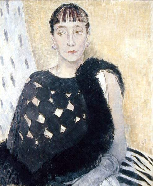 Toile pour décoration murale Mme Clement Glyn Philpot affiche art 60x90cm