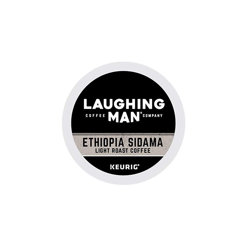 Laughing Man Columbia Huila, Single-Serve Keurig K-Cup Pods, Dark Roast Coffee, 44 Count