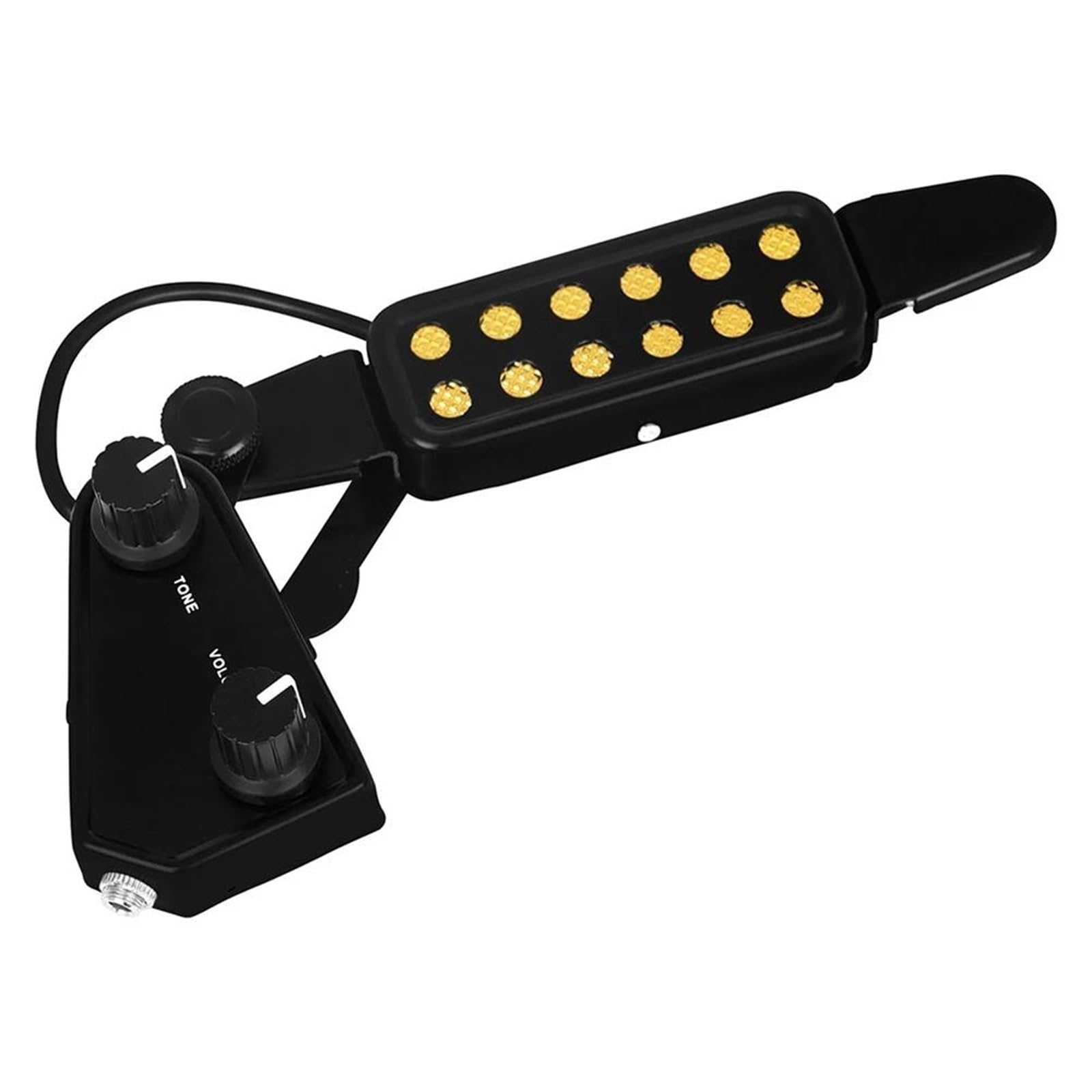 Pickup Per Chitarra Acustica Pickup Per Chitarra Acustica A 12 Fori Volume Regolabile Pickup Per Chitarra Amplificatore Trasduttore Parti Di Chitarra Accessori
