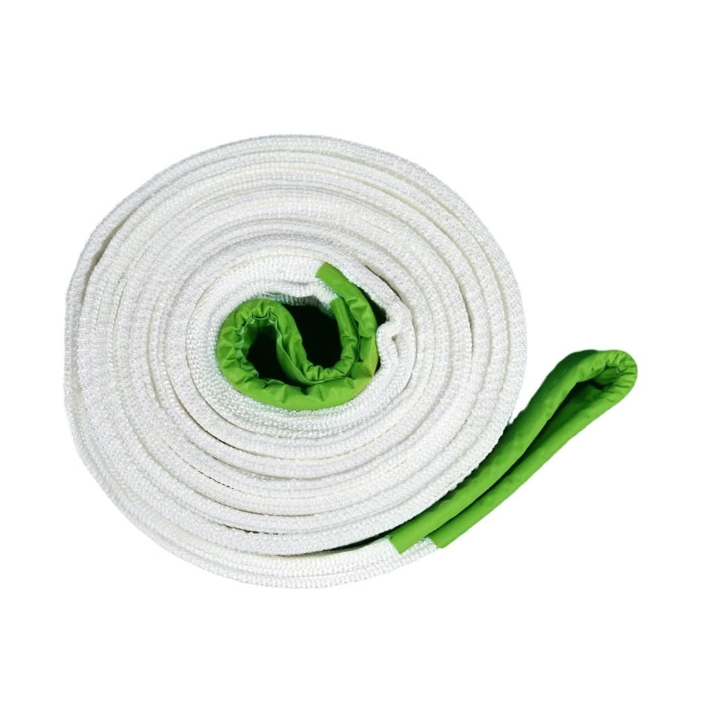 NGDFGR Lifting Straps Heavy Durable Lifting Straps White Flat 5,6,8 Ton Industrial Thickened Lifting Straps Cranes Trailer Ropes Lifting Straps,5T-9M