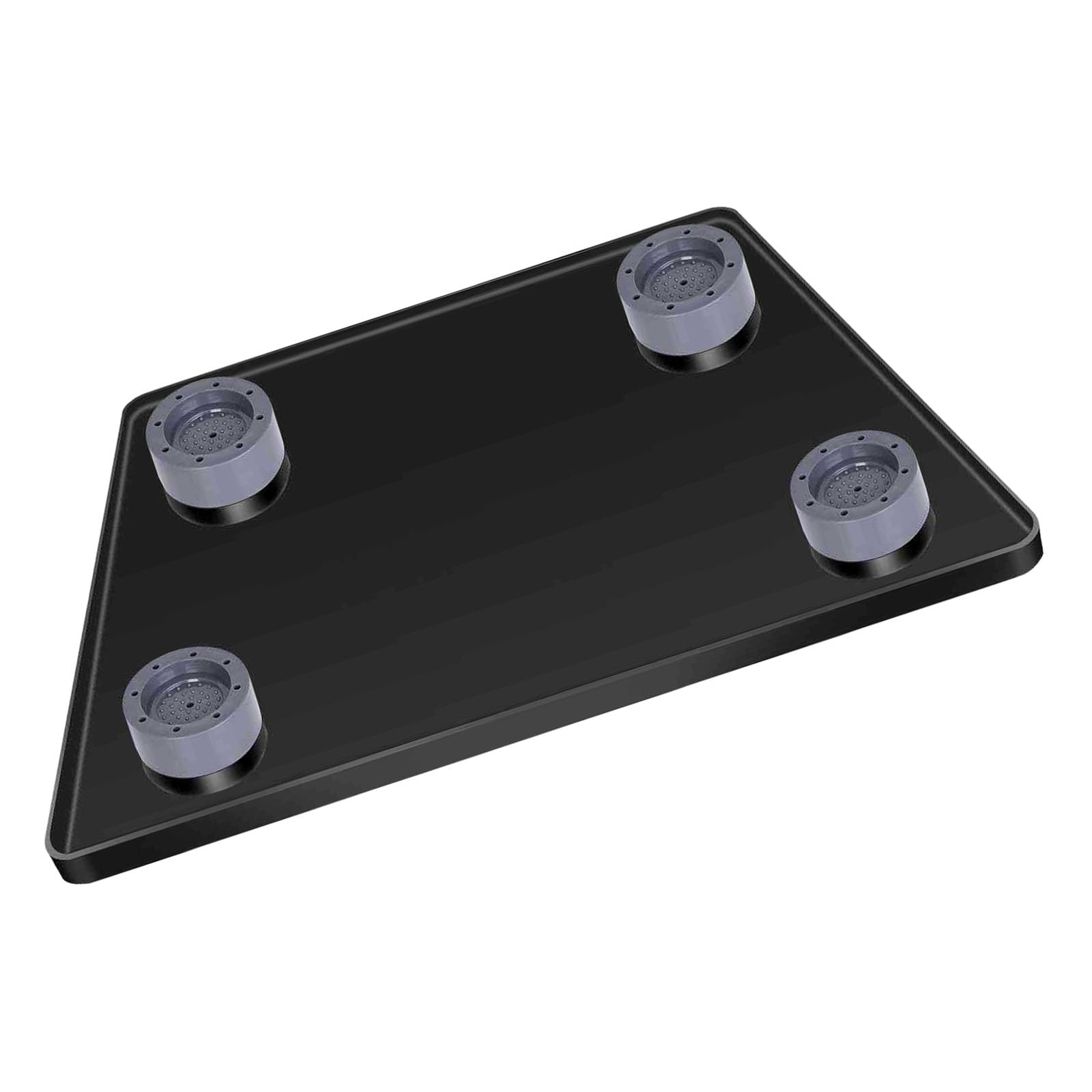 ERRORY Nonslip Silicone Refrigerator Shelf Mat with Height Adjustable Base Plate Fridge Organizers Easy to Clean Design Freezer Silicone Pad with Lift Base