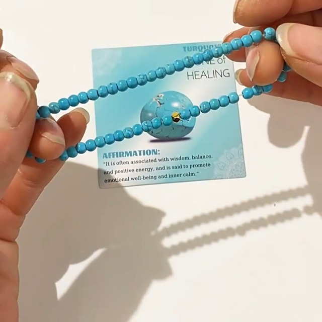 Bracelet Perles Rhodocrosite Et Quartz Blanc Craquelé En Pierre Naturelle Strass Et Fleurs Acier