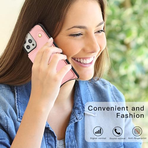 Sac porte-carte de crédit iPhone 12 en finition marron premium