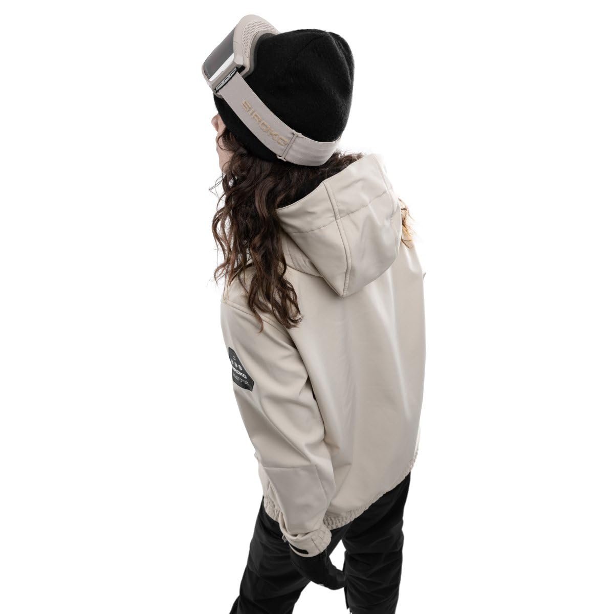 SIROKO Chaqueta para snowboard/esquí esquí y nieve W3-W Haboob Beige