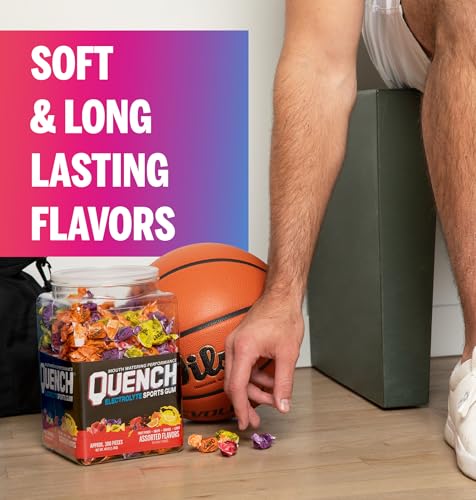 Image of Quench Gum Bucket, Fruit Variety Flavors, 200 pieces