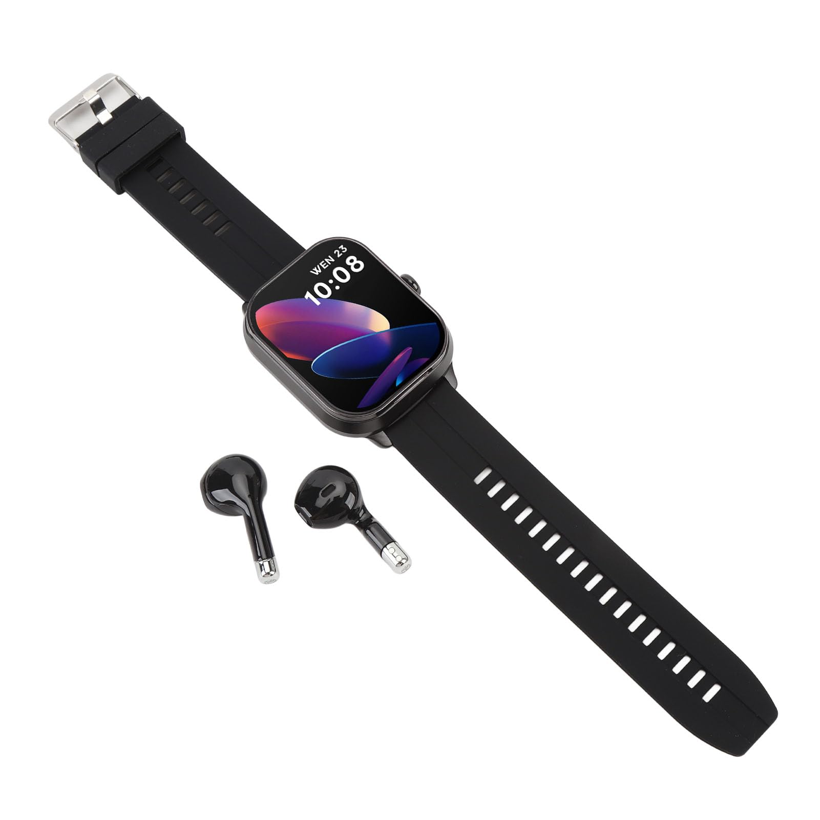Jiawu Smart Watch con Earbuds 2 in 1 con Schermo Touchscreen da 2,01