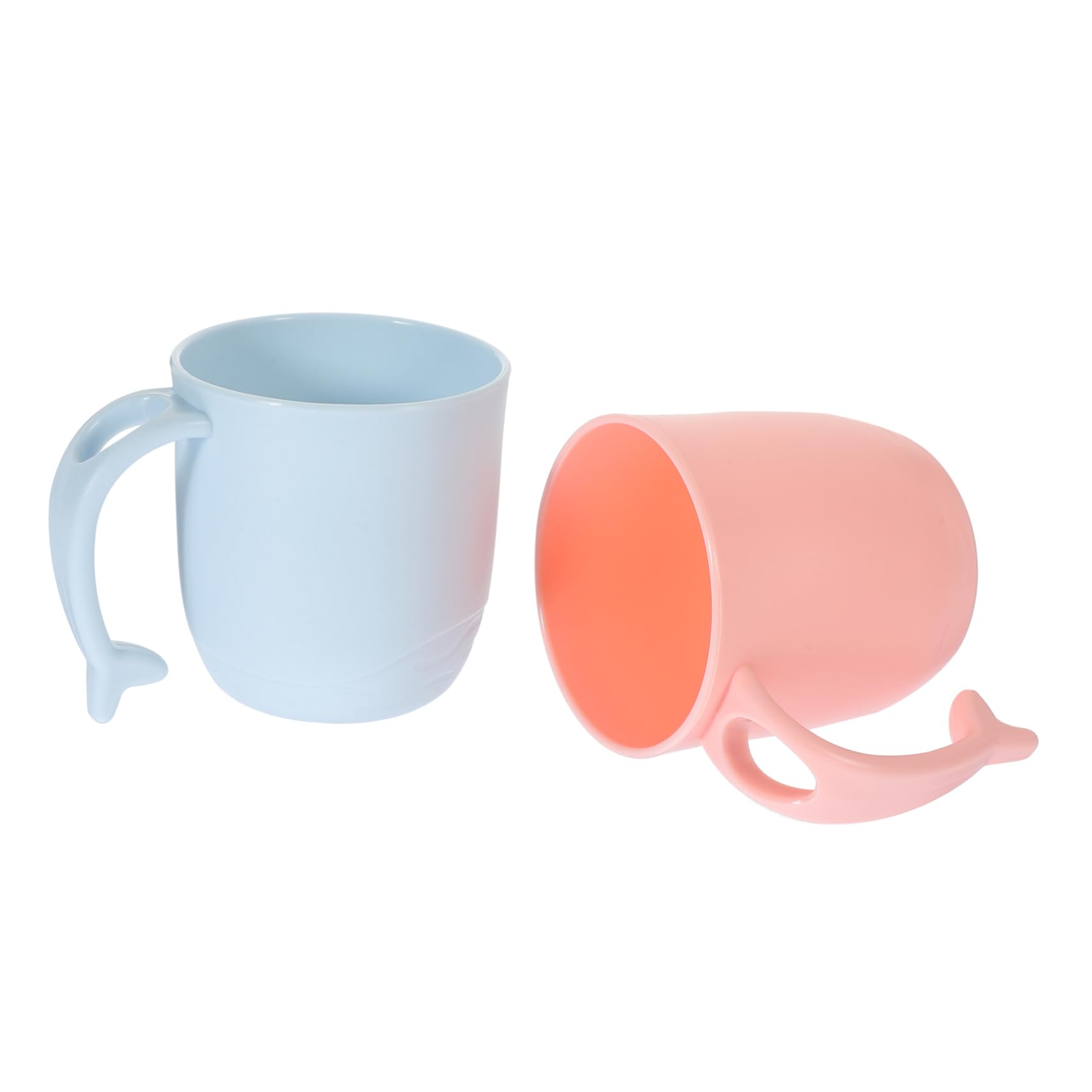 Alipis 4 Set Tazza da Bagno con Delfino Porta di Spazzolino da Denti Tazze per Lavarsi I Denti Tazze per Il Lavaggio della Bocca Tazze da Bagno Tazze per Lavare Il Bagno Pp 2 Pezzi * 4
