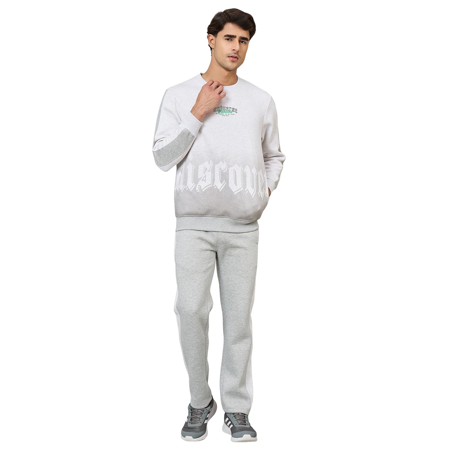 Men Round Neck Full Sleeve Tracksuit-image-44