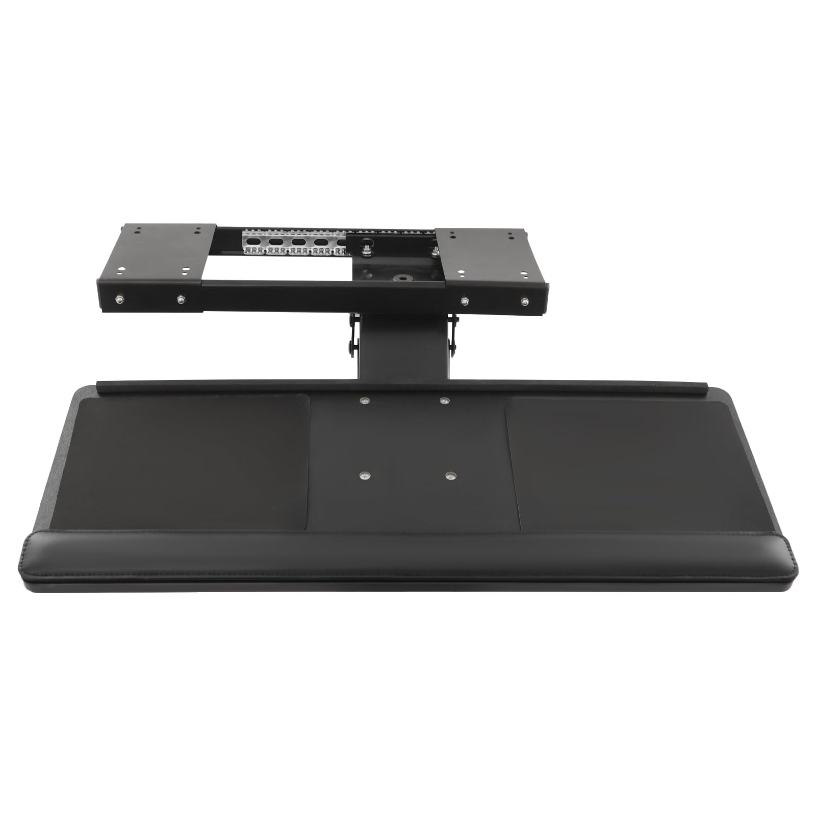 Supporto per tastiera e mouse per scrivania, altezza regolabile 360°, rotazione e inclinazione, portata 25 kg, per posizione di lavoro ergonomica, ufficio, casa, ufficio, casa, ufficio, 65 x 25 cm