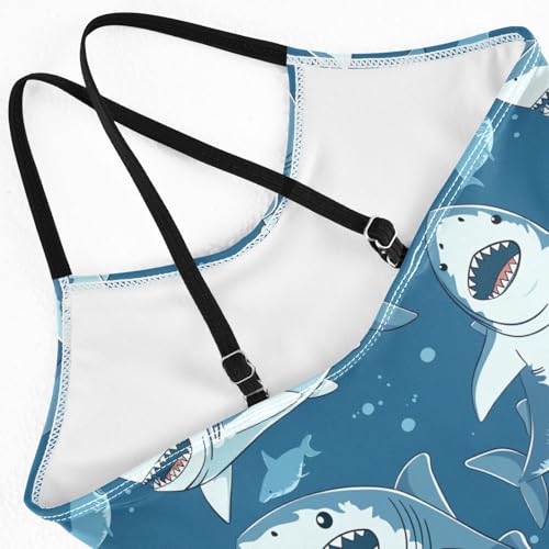 Image of Girls One Pieces Swimsuit Cute Beach Swimwear with Adjustable Strap 3-10 Years