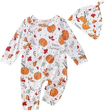 Imcute Baby Boy Girl Outfit Long Sleeve Romper Jumpsuit Cute Baby Girl Clothes 3 6 12 18 Months