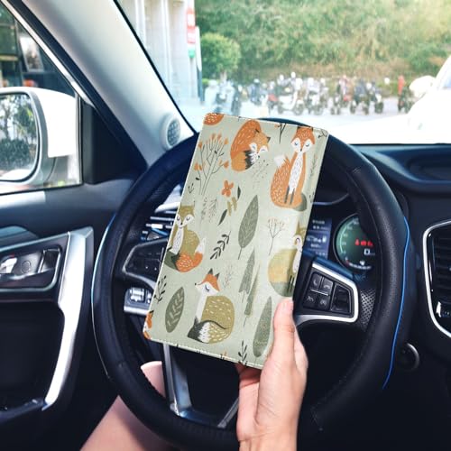 Organizador de carro de cuero premium miniatura 7