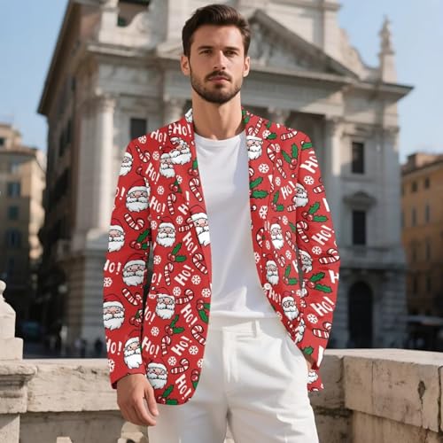 AFPANQZ Men's Slim Fit Blazer Jackets Suit with Lining Lined One Button Lightweight Sport Coats Casual Blazers Fall Clothes2