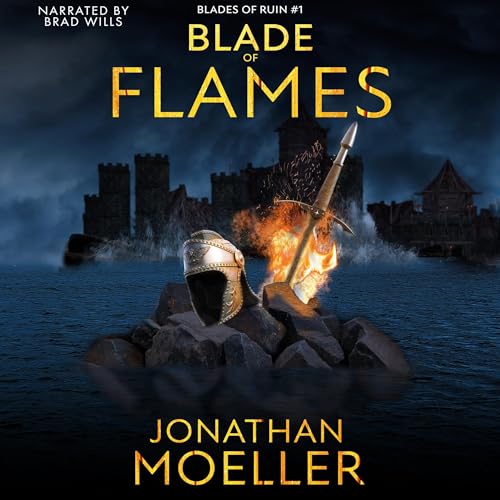 Blade of Flames Audiolivro Por Jonathan Moeller capa