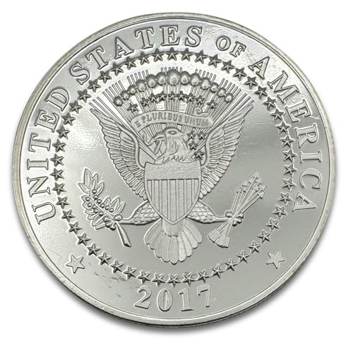 Image of Melania Trump Coin 2017, President Coins, Flotus, First Lady Donald Trump Coin Collectors, Sliver Plated, 38mm x 2mm