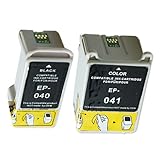 epson stylus c62 ersetzt alle Patronen mit der Originalnummer T040 und T041