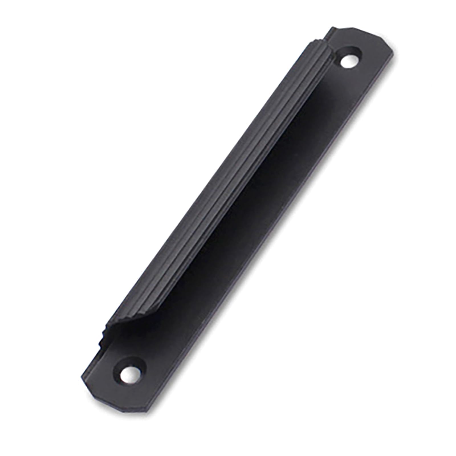 Msioytog Gentleman Black Aluminum Alloy Sliding Barn Door Handle Balcony Cabinet Pull Casement Screen Window Pulls Knob Furniture Hardware Aluminum Alloy Screen Door Handle