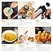 Stainless Steel Cookies Press, Churro Maker Machine, 28pcs Churros Maker Gun Kit, Cookie Press Gun Kit with 16 Cookie Discs, 8 Piping Tips and 2 Brushes for DIY cake Maker Decorating Baking Supplies