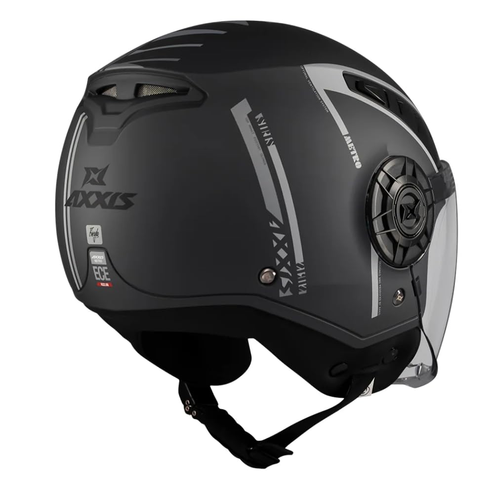 AXXIS 4333C192236 Casco Metro S Siris Negro Large