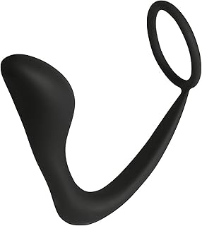 Semind Prostate Massager, Male Sex Toys Anal Plug with Cock Ring, Anal Sex Toys Butt Plug for G spot Play, Male Anal Vibrator Massager Male Masturbator Adult Sex Toys For Men Sexual Pleasure