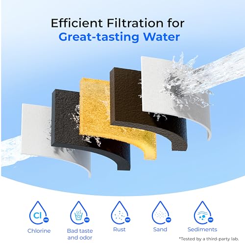 Image of Waterdrop WFD-40L-L Water Filter Dispenser, 35-Cup Large Capacity, Black