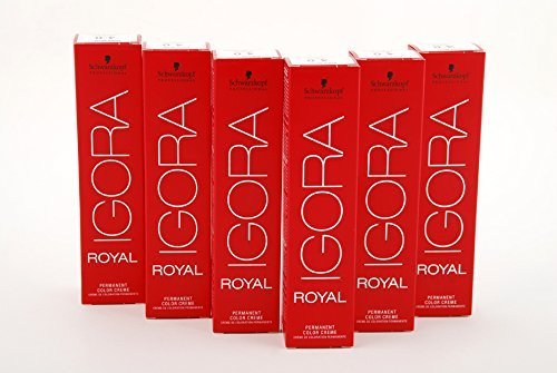 Schwarzkopf Igora Royal 3-0 - Pack de 6 unidades (6 x 60 ml)