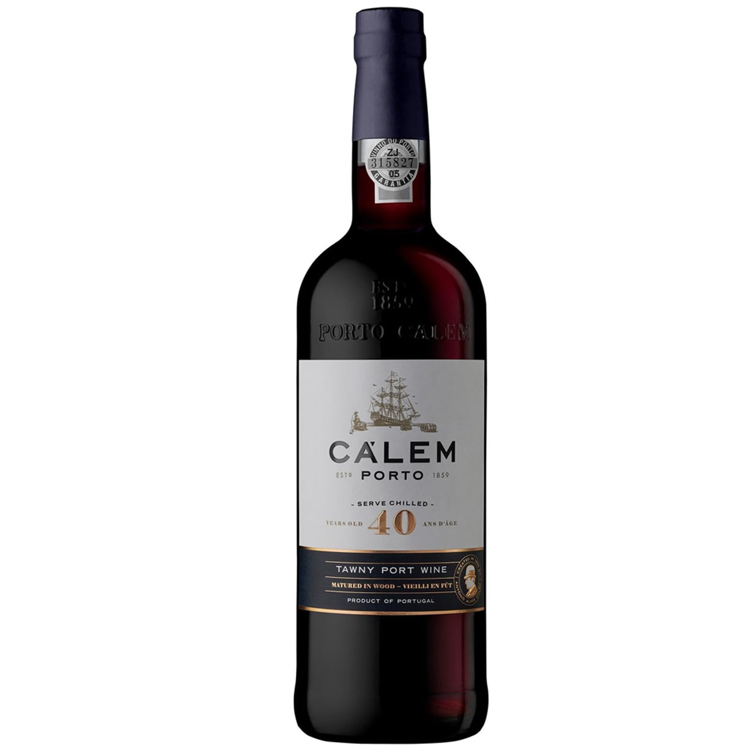 Vin de Porto Calem 40 anos - Vin Fortifié