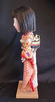 市松人形◇着物◇尺ニ◇昭和◇レトロ◇訳あり Yahoo!オークション - 市松人形 東光徳茂 日本人形 昭和 レトロ 当時物