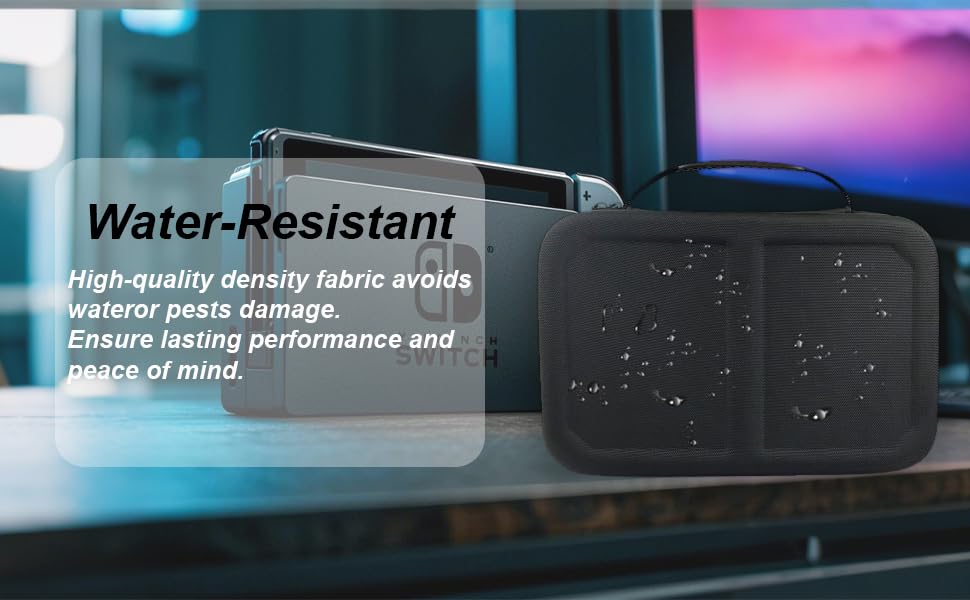 Fuimlla Switch Case for Nintendo Switch 2, Portable Full Protection Carrying Travel Bag with 20 Game Cards Storage for Switch 2(2025 Version) Controller and other Accessories-BLACK - Image 5