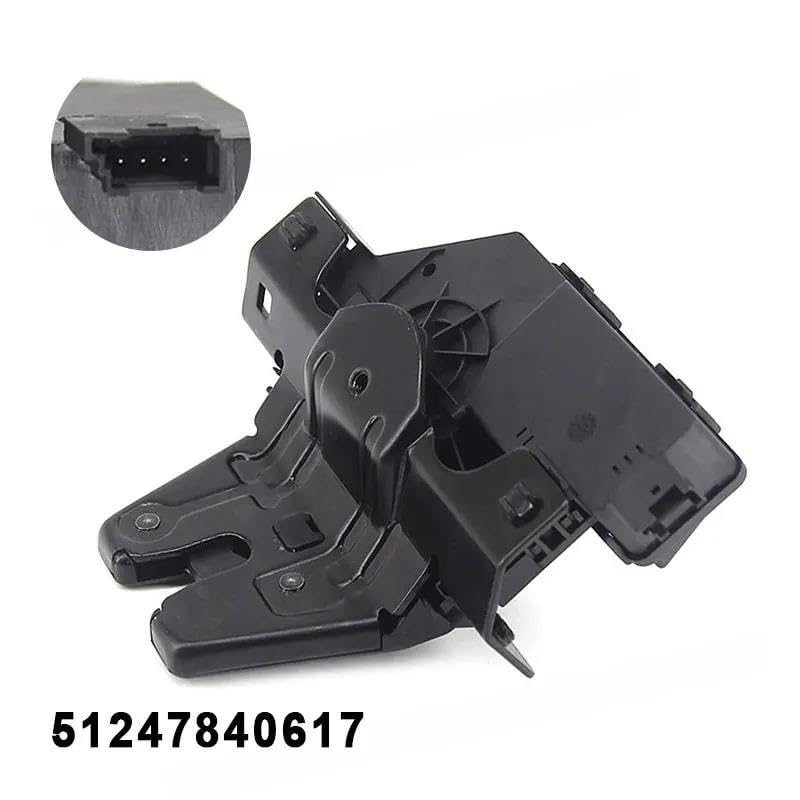 Verrou de coffre 51247840617 robuste avec actionneur de loquet pour E82 E85